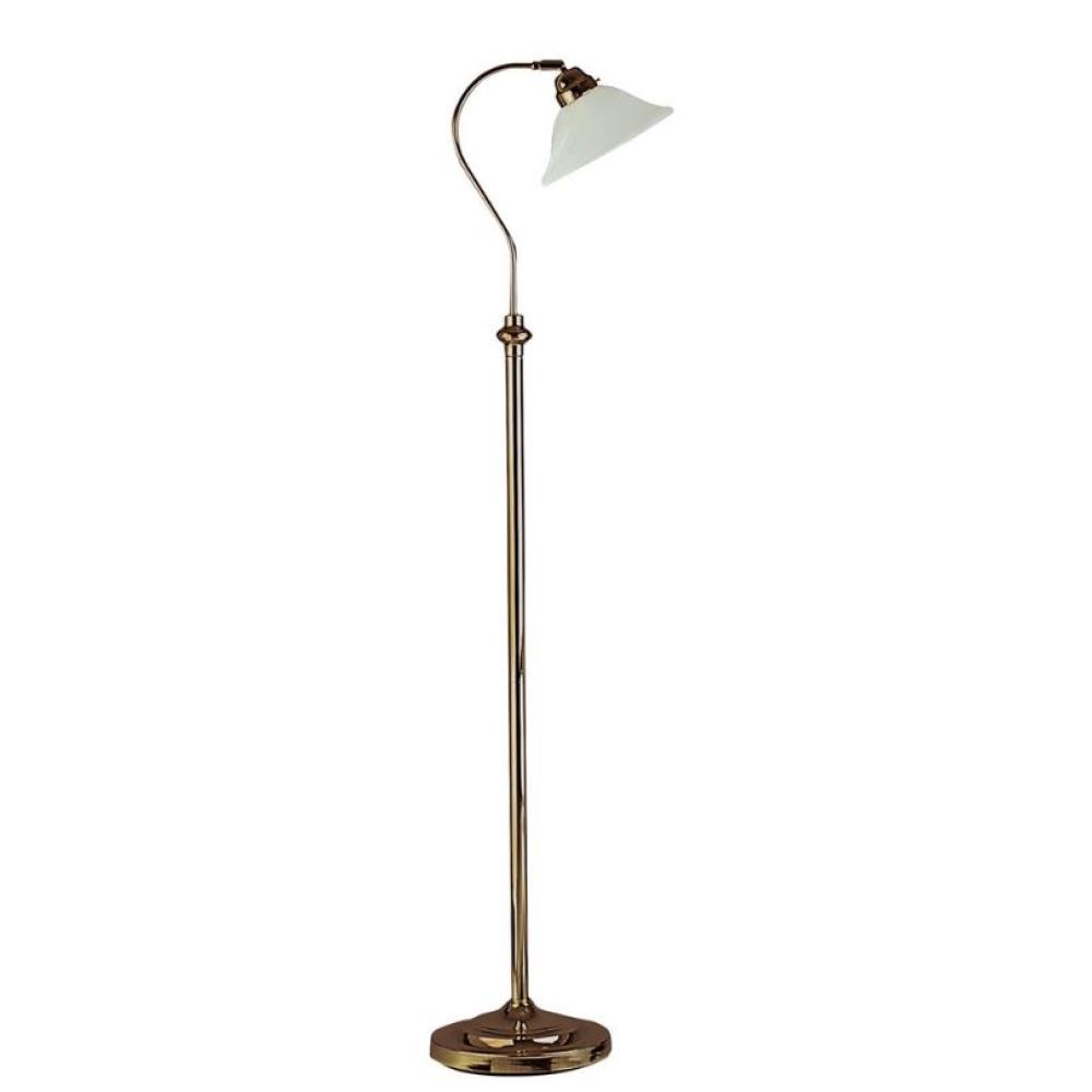 mosadz elegantna stojaca lampa klasicke medenne osvetlenie lampa obyvacka spalna kancelaria salon vila.jpg